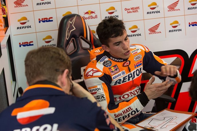 Marc Márquez comenta les seves sensacions després dels test de Sepang