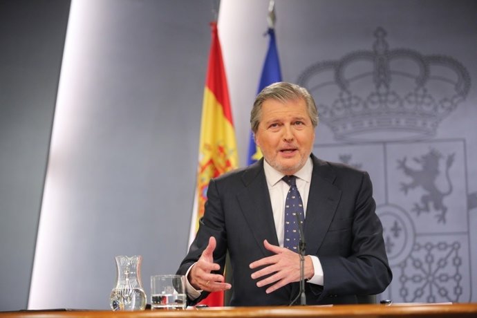 Roda de premsa de Méndez de Vigo després del Consell de Ministres