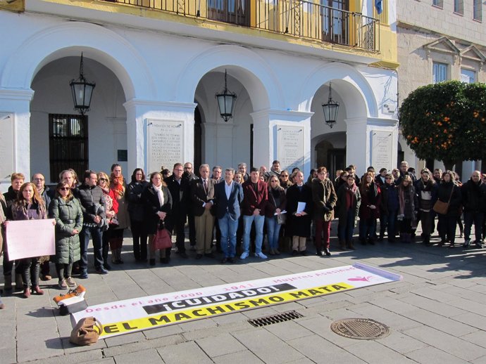 Concentración repulsa violencia de género