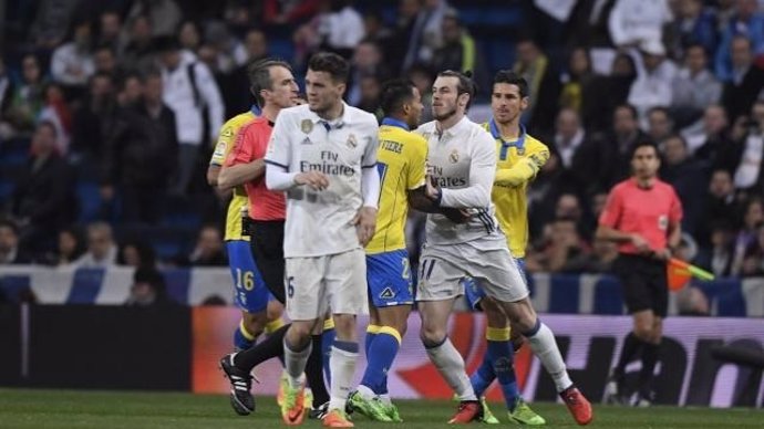 Gareth Bale, expulsado en el Real Madrid - Las Palmas