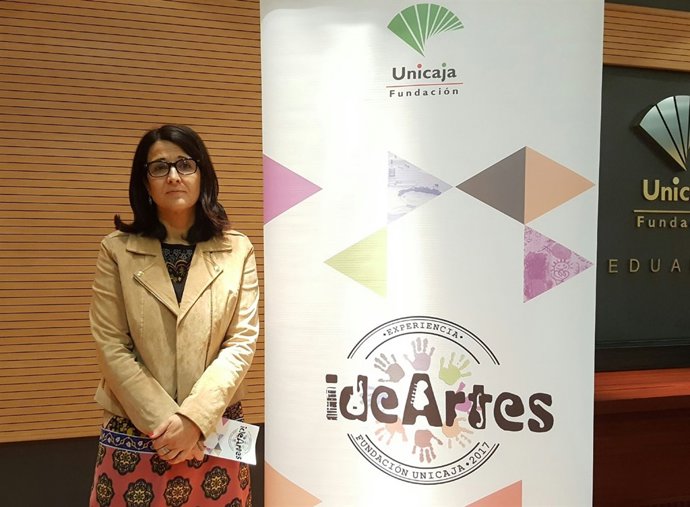 Emilia Garrido presentaión Ideartes Fundación Unicaja