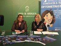 Junta presenta en Córdoba la campaña sobre el Síndrome Visual Informático-Digital del Colegio de Ópticos-Optometristas