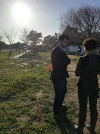 Cs urge a que "se dé acceso a red eléctrica" a la Asociación de Terapias Ecuestres para discapacitados