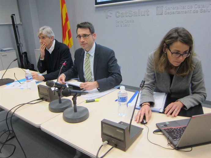 Josep Maria Argimon, David Elvira i Cristina Nadal