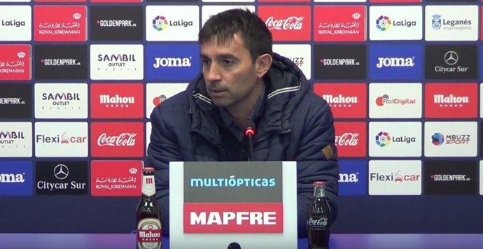 Asier Garitano, entrenador del CD Leganés