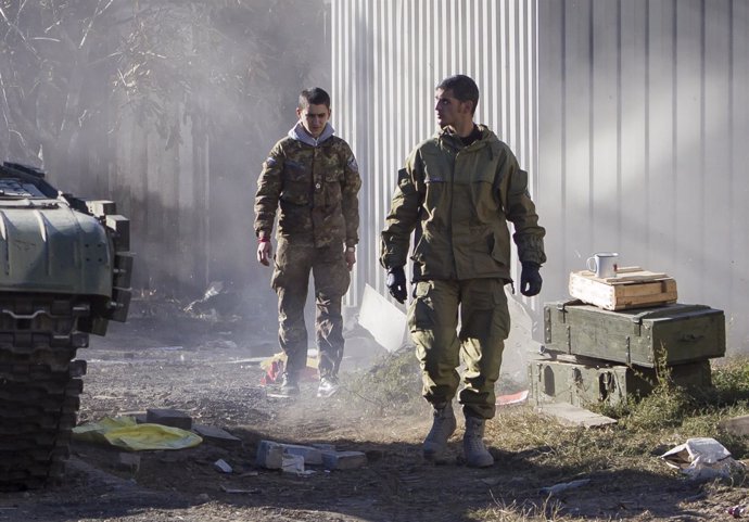 Comandante de Donetsk Mijail Tolstij, alias 'Givi'