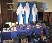 Desarticulada una organización acusada de explosionar cajeros de banco en Sevilla, Cádiz, Málaga y Jaén