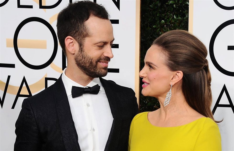 Natalia portman con su marido