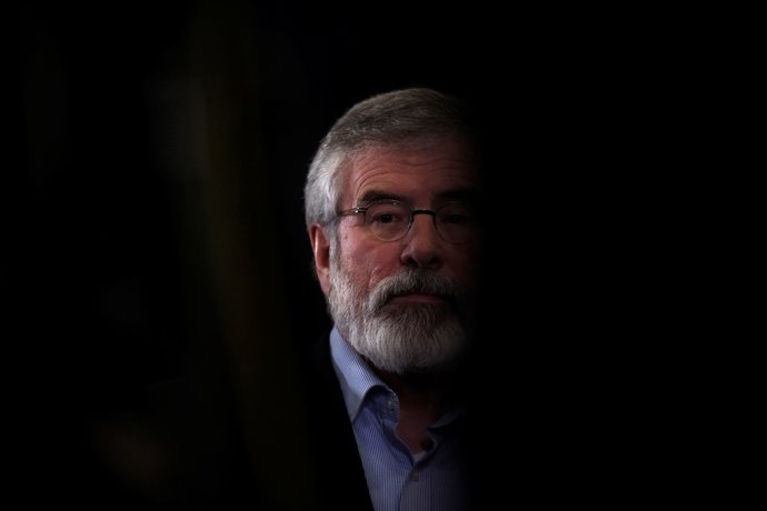 Sinn Fein President Gerry Adams
