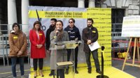 Amnistía Internacional y el Ayuntamiento de València salen a la calle para reclamar una "ciudad acogedora" de refugiados