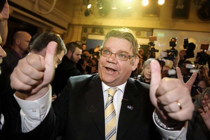 Timo Soini, Líder Del Partido De Los Verdaderos Finlandeses