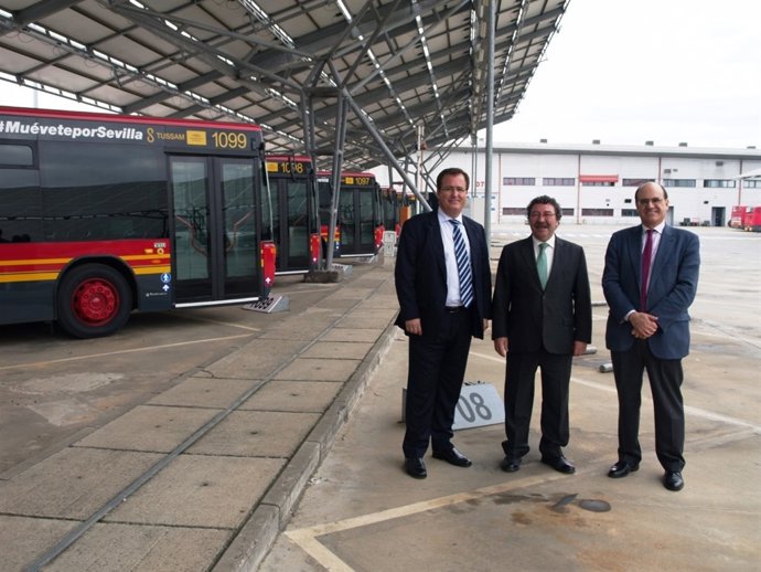 Nuevos autobuses de Tussam