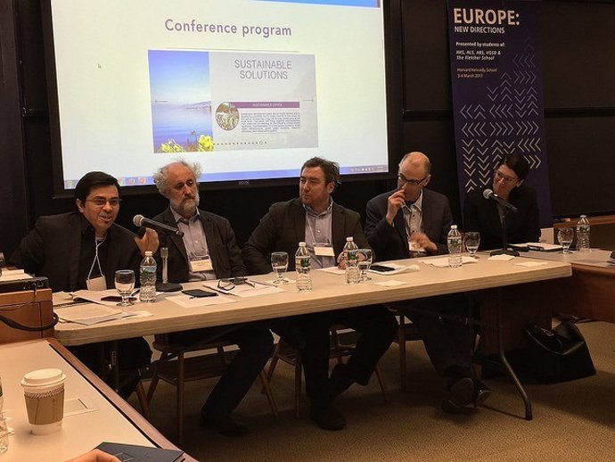 G. Pisarello en l'European Conference 2017 de l'Harvard Kennedy School