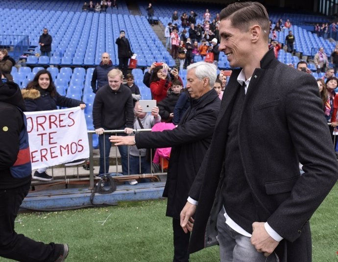 Fernando Torres Vicente Calderón Atlético