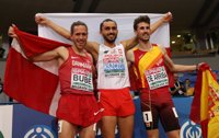 Álvaro de Arriba, bronce en 800 metros