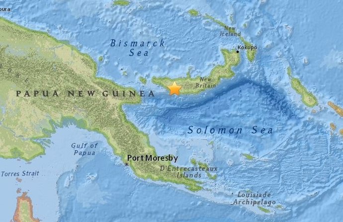 Terremoto en Papúa Nueva Guinea
