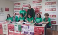 CCOO anima a participar en huelga del jueves "en defensa enseñanza público, derogación LOMCE y reformas universitarias"