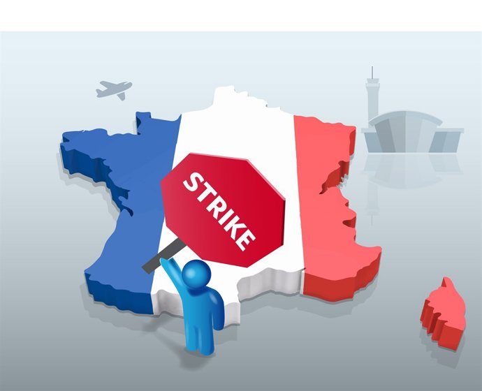 Vaga de controladors aeris a França