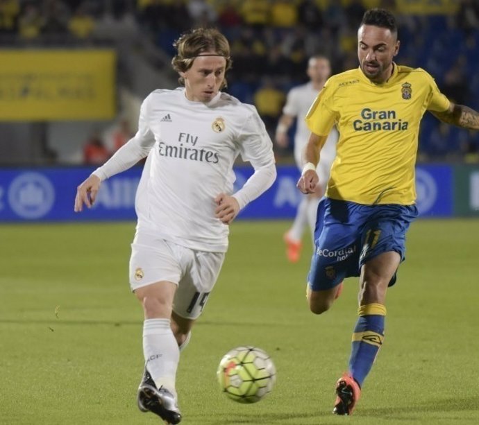 Luka Modric Momo Real Madrid Las Palmas