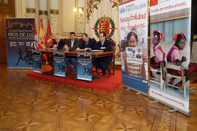 Valladolid. Presentación de la carrera Ríos de Luz