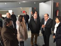 El presidente de Aragón repasa obras pendientes en Biota, Uncastillo y Sádaba