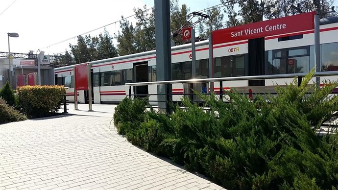 Parada de la línea C3 en Sant Vicent del Raspeig