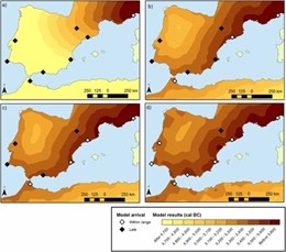 Estudi sobre l'expansió del neolític pel Mediterrani occidental
