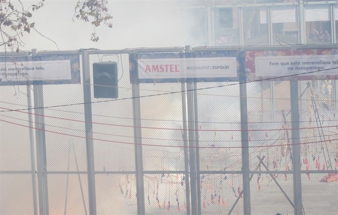 Mascletà de este lunes a cargo de Pirotecnia Alicantina, la sexta de 2017   