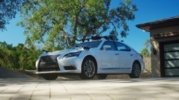 Vehículo autónomo de pruebas de Toyota