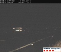 Detenido un conductor que iba a 229 km/h por la AP-7 en L'Aldea (Tarragona)