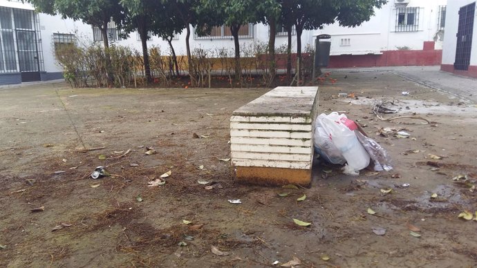 Una de las zonas de la barriada Jesús del Gran Poder