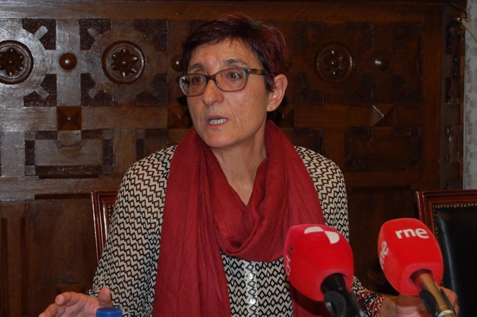 Pilar Delgado, de la Diputación de Soria. 