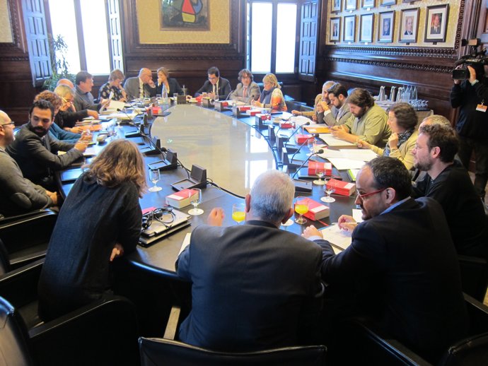 Mesa i Junta de Portaveu del Parlament