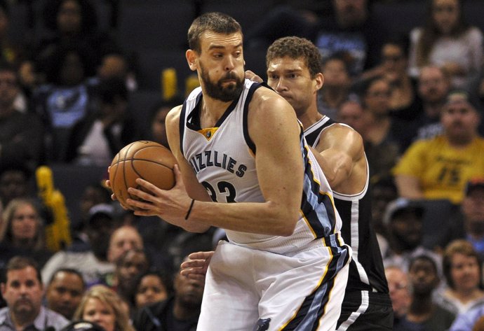 Marc Gasol en el Memphis Grizzlies - Brooklyn Nets