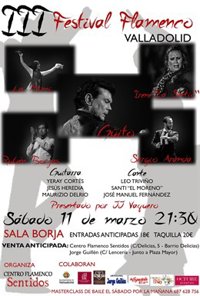 III Festival Flamenco este sábado en Valladolid