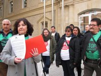 PAH Rioja reclama la "paralización" de todos los procesos de ejecución hipotecaria en marcha en España