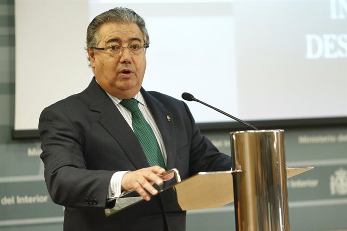 Juan Ignacio Zoido , presenta l'informe estadístic sobre desapareguts