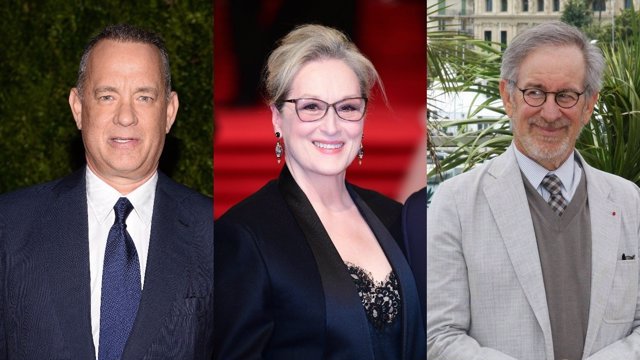 Tom Hanks, Meryl Streep Y Spielberg 