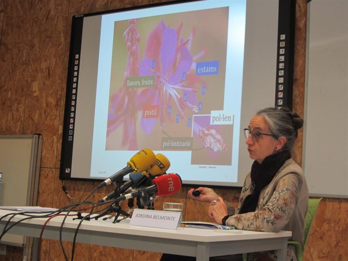 Jordina Belmonte, en la previsión polínica de la primavera en Catalunya 
