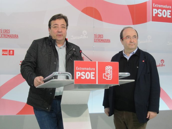 Fernández Encalla i Miquel Iceta (Arxiu)
