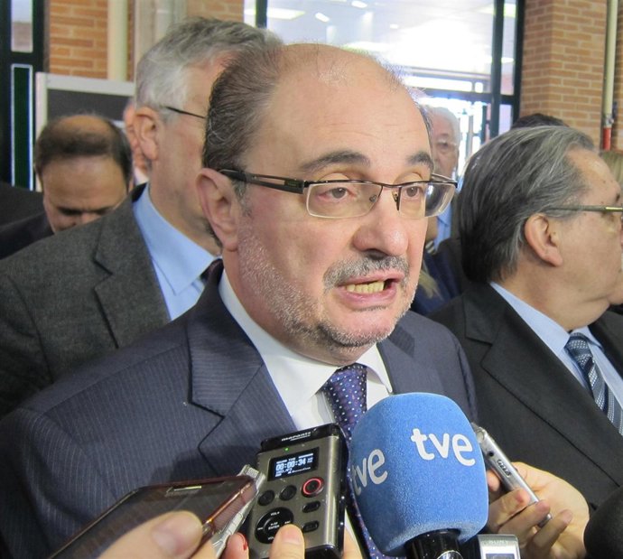 Javier Lambán, presidente de Aragón