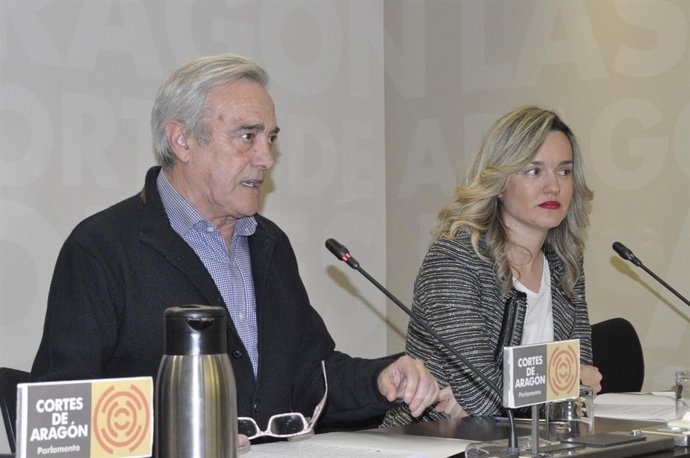 Javier Sada y Pilar Alegría