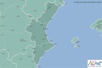 Alicante y València registran temperaturas superiores a los 25 grados y el viento deja rachas de 103 km/h en Fredes