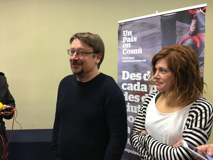 El líder d'EnComúPodem, Xavier Domènech.
