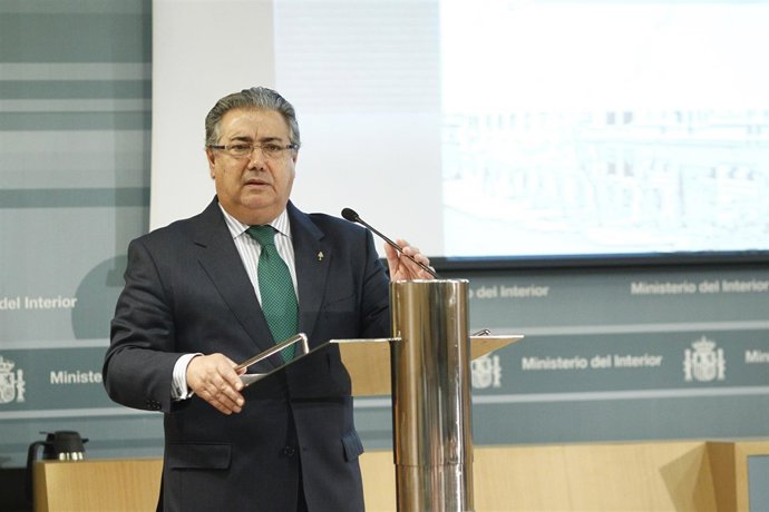 Juan Ignacio Zoido , presenta el informe estadístico sobre desaparecidos