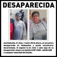 Buscan desde este lunes a una mujer de 61 años desaparecida en Valdepeñas