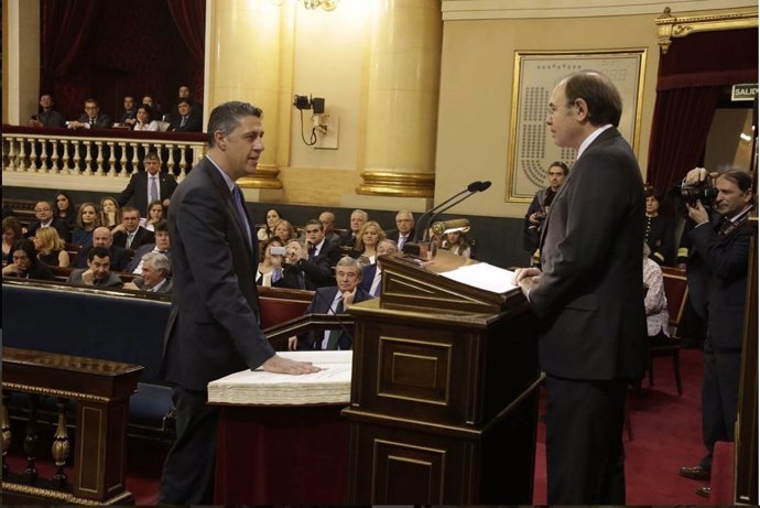 El senador Xavier García Albiol en el Senado