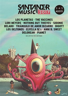 Cartel del Santander Music 2017