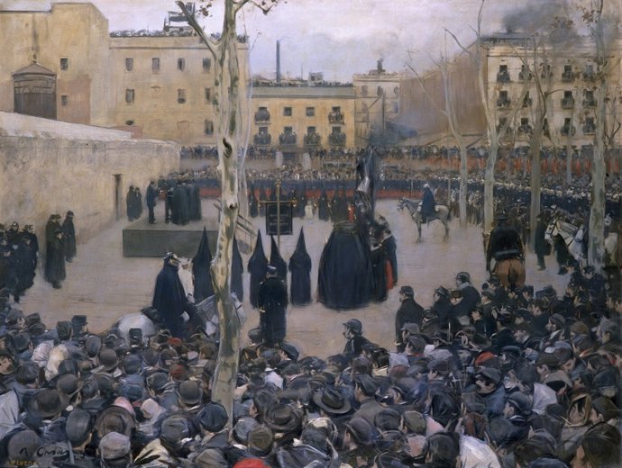 Obra de l'exposició entorn de Ramón Casas en el Caixaforum