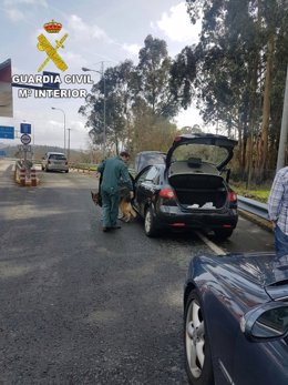 Operación con dos detenidos de Vilagarcía por tráfico de drogas